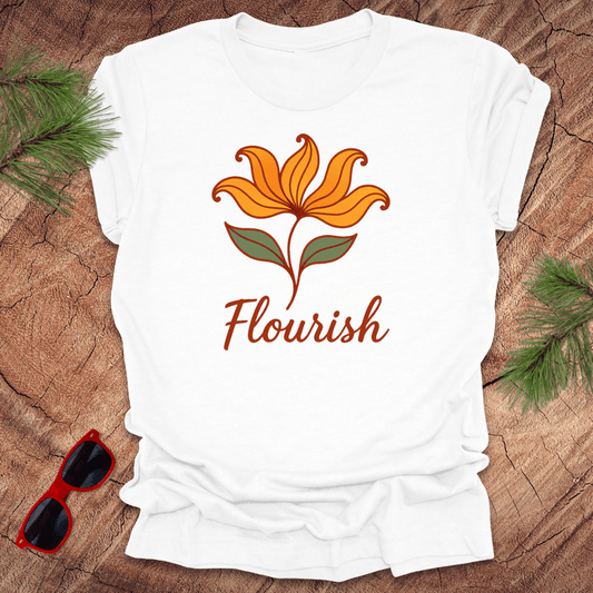 Flourish Floral Tee - Wandering Owl Adventure Gear