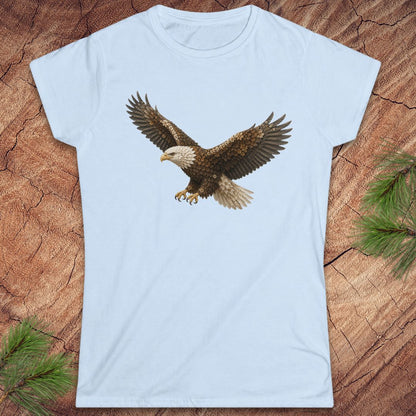 Flower Art Eagle Women's Tee
