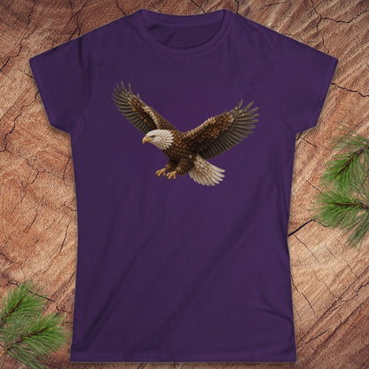 Flower Art Eagle Women's Tee