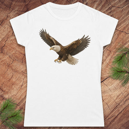 Flower Art Eagle Women's Tee