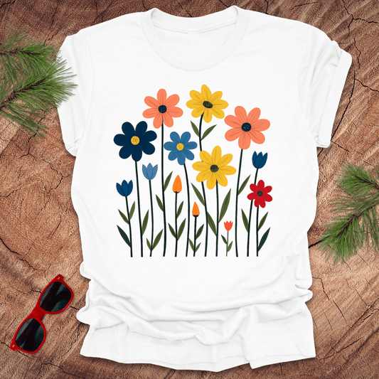 Flower Garden Tee - Wandering Owl Adventure Gear