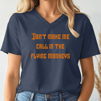 Flying Monkeys V - neck Tee - Wandering Owl Adventure Gear