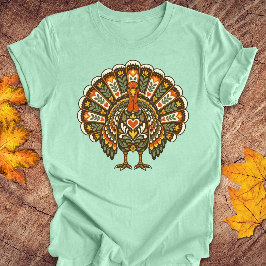 Folk Art Turkey Tee