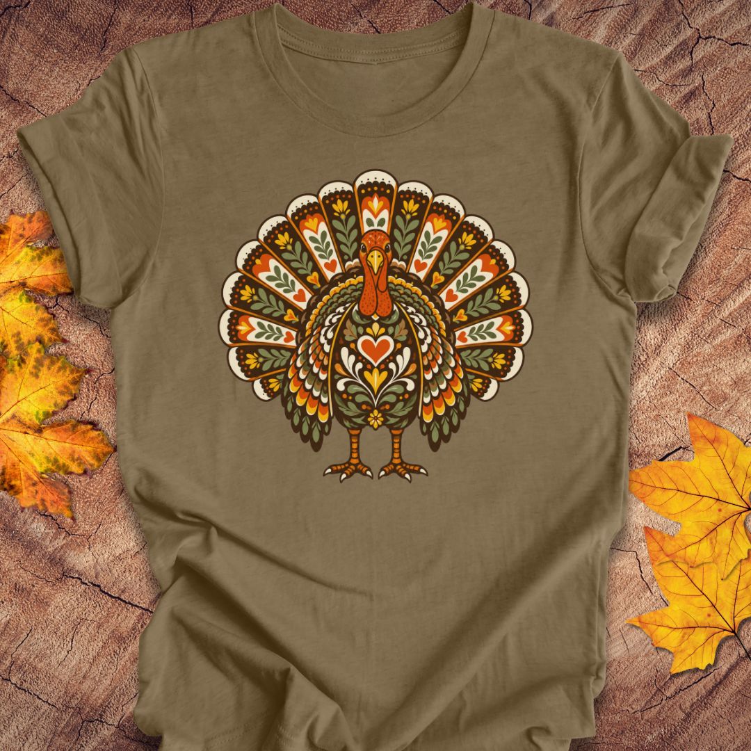 Folk Art Turkey Tee