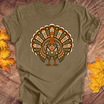 Folk Art Turkey Tee