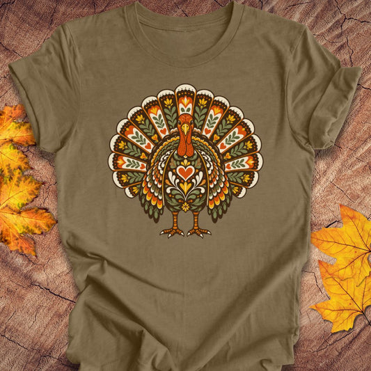 Folk Art Turkey Tee