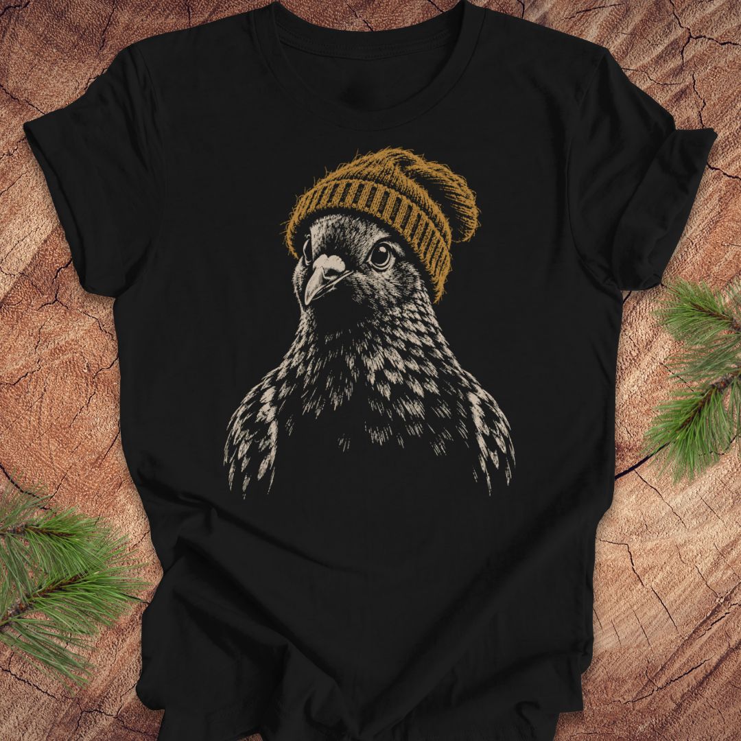 Fuzzy Cap Pigeon Tee