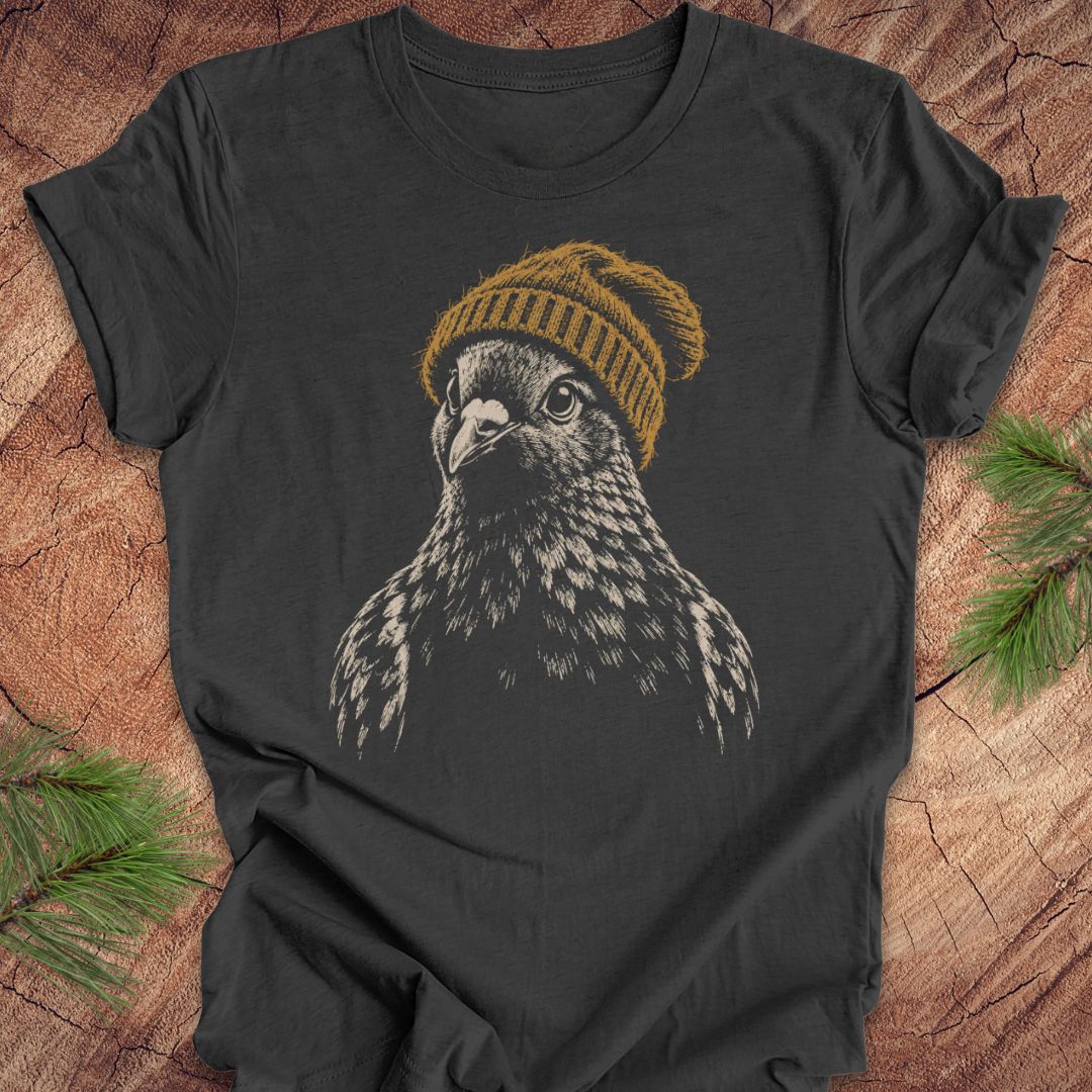 Fuzzy Cap Pigeon Tee