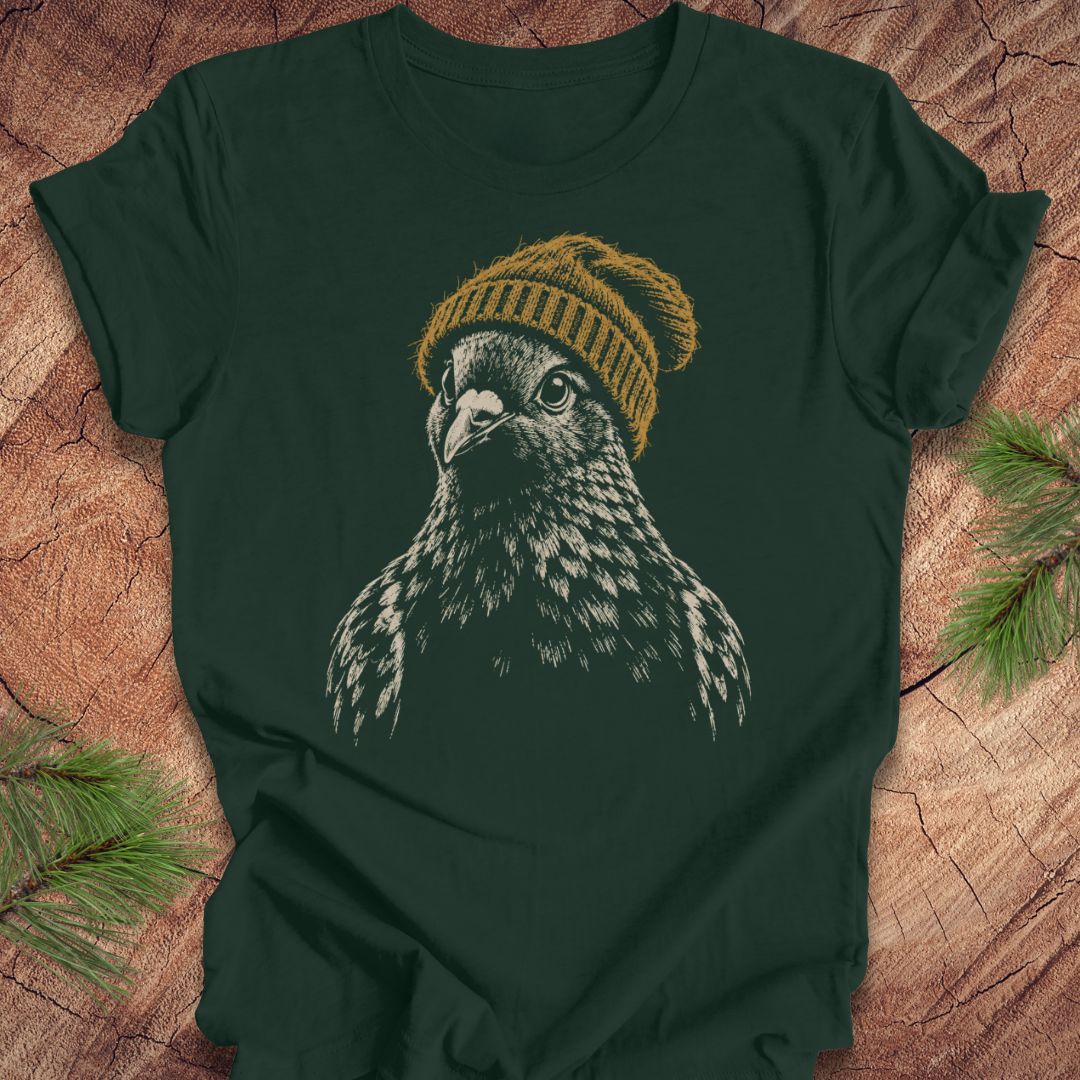 Fuzzy Cap Pigeon Tee