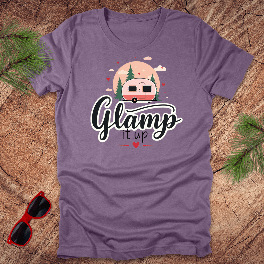 Glamp It Up Tee - Wandering Owl Adventure Gear