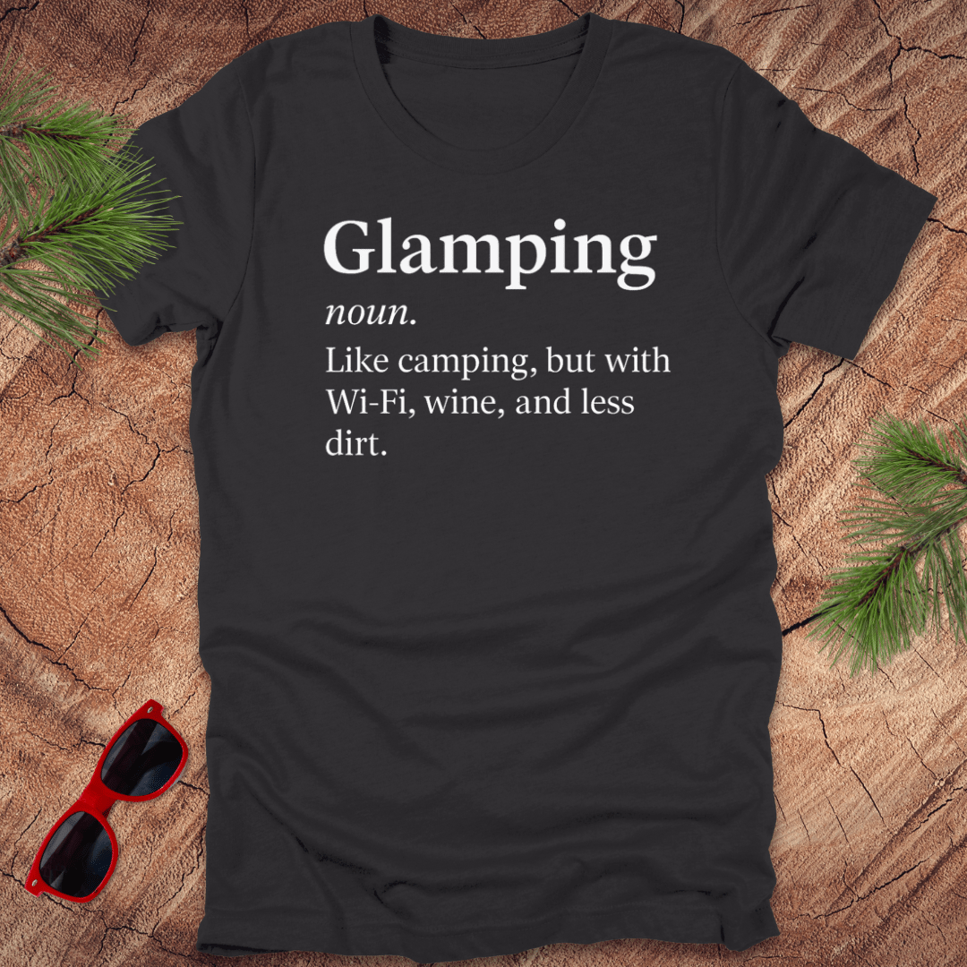 Glamping Defined Tee - Wandering Owl Adventure Gear