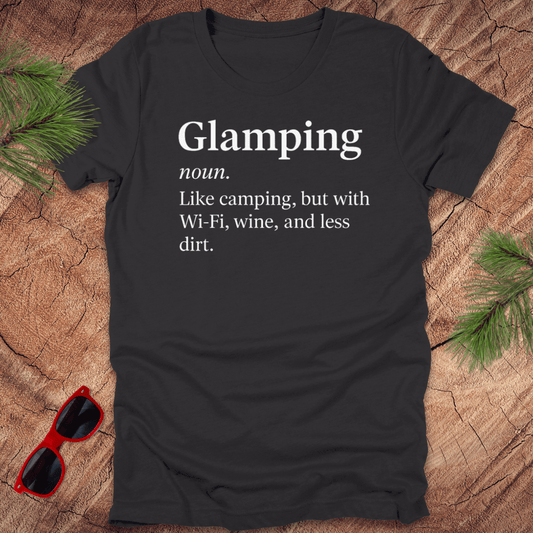 Glamping Defined Tee - Wandering Owl Adventure Gear