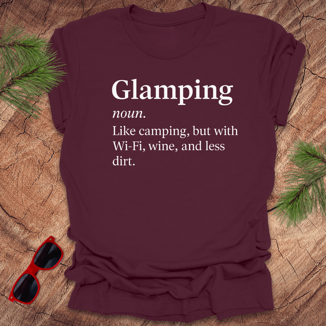 Glamping Defined Tee - Wandering Owl Adventure Gear