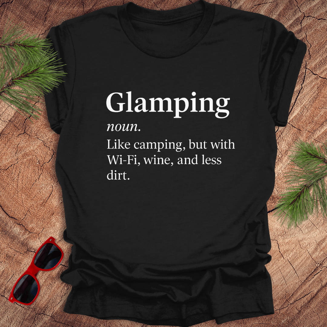 Glamping Defined Tee - Wandering Owl Adventure Gear