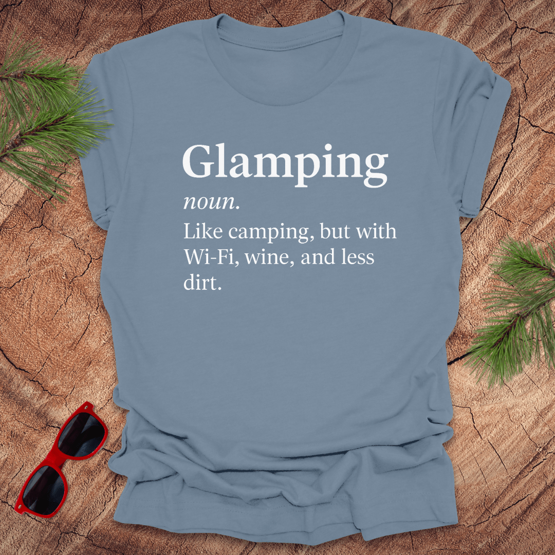 Glamping Defined Tee - Wandering Owl Adventure Gear