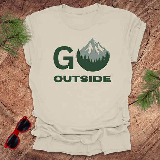 Go Outside Tee - Wandering Owl Adventure Gear
