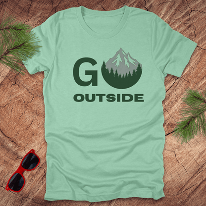 Go Outside Tee - Wandering Owl Adventure Gear