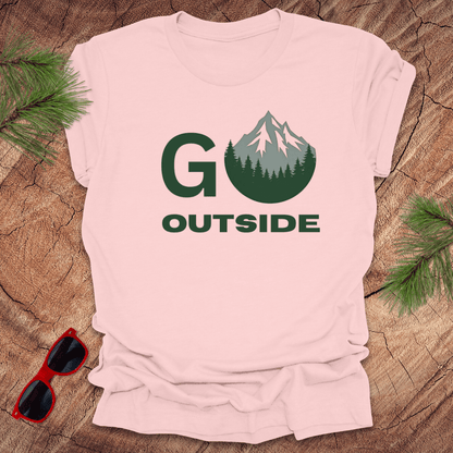 Go Outside Tee - Wandering Owl Adventure Gear