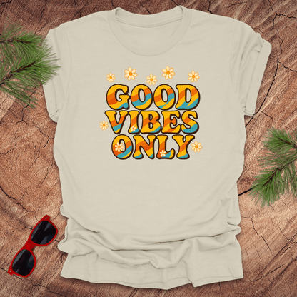 Good Vibes Only Tee - Wandering Owl Adventure Gear