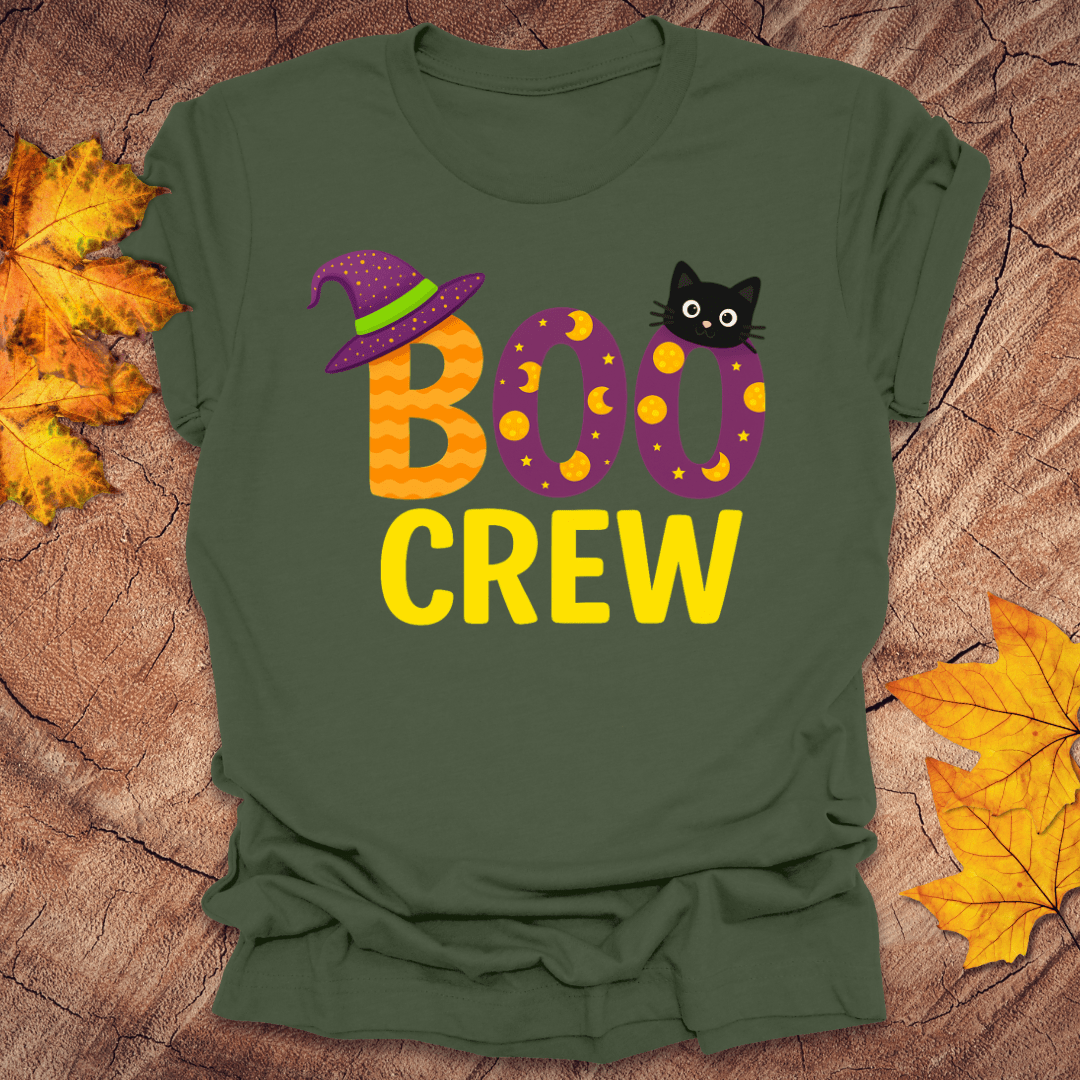 Halloween Boo Crew Tee - Wandering Owl Adventure Gear