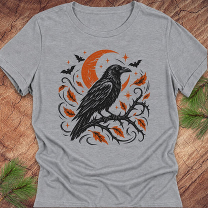 Halloween Crow Women's Relaxed Tee