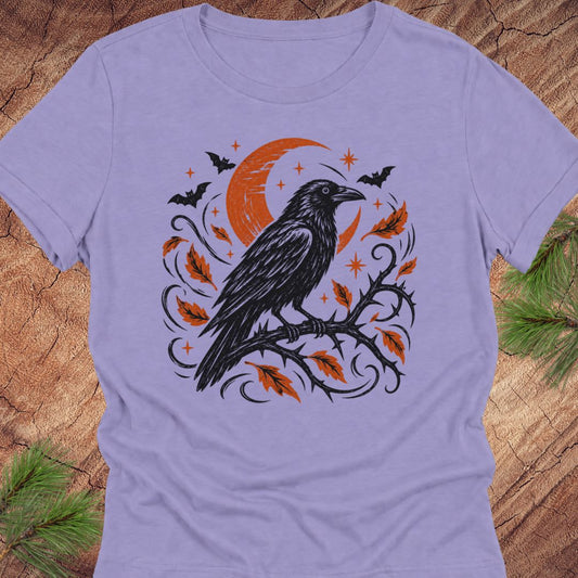 Halloween Crow Women's Relaxed Tee