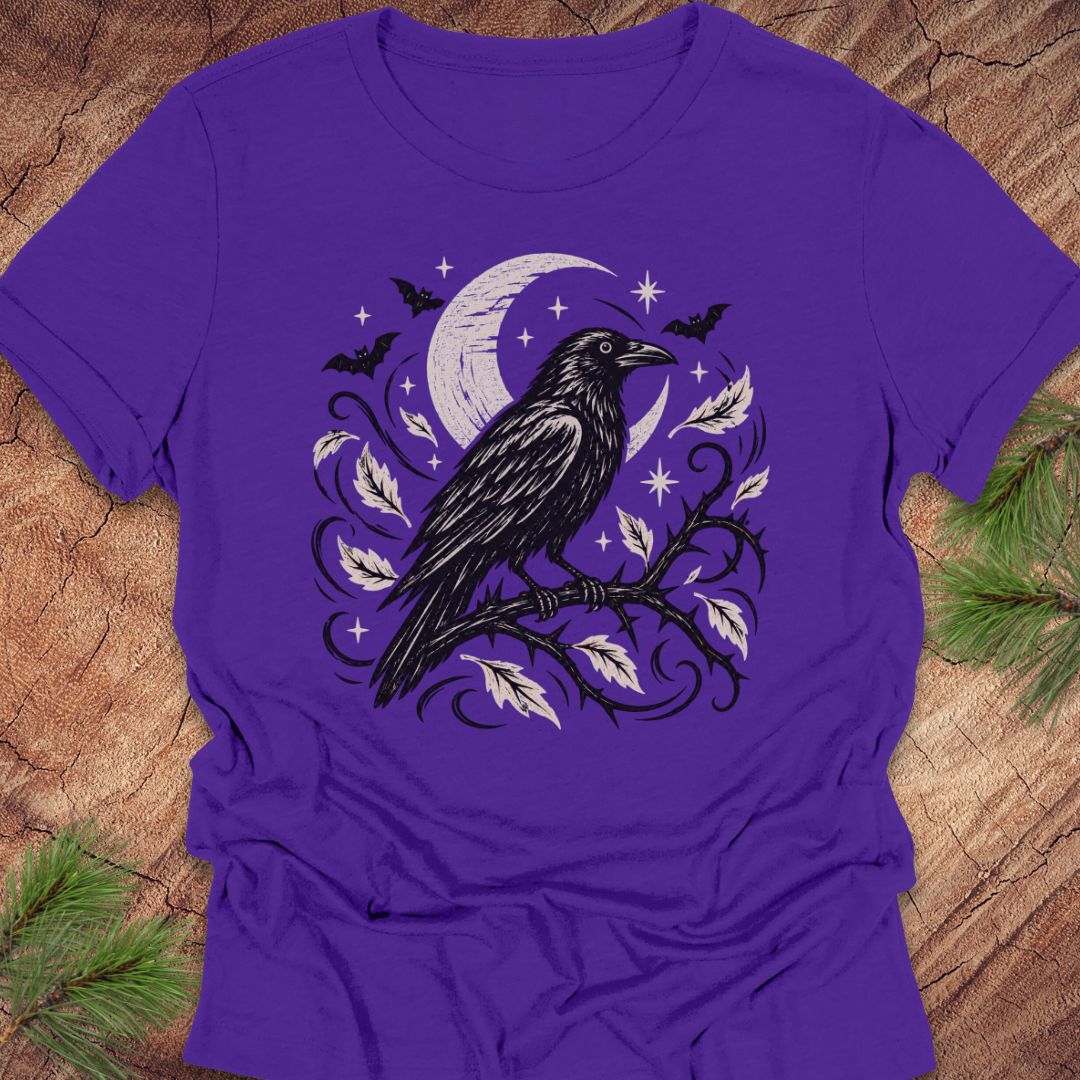 Halloween Crow Women's Relaxed Tee