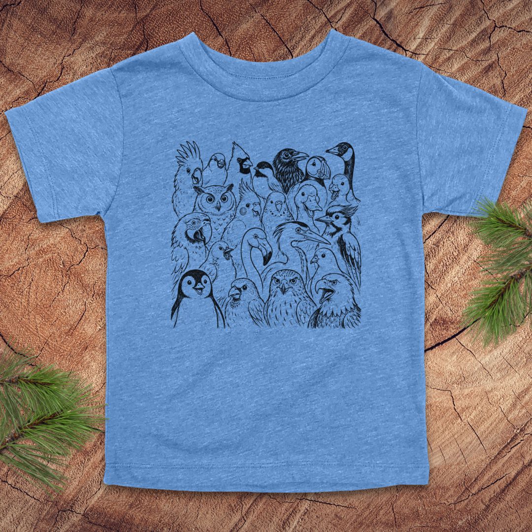 Happy Birds Toddler Tee