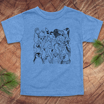 Happy Birds Toddler Tee