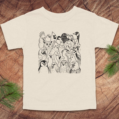 Happy Birds Toddler Tee