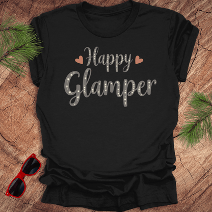 Happy Glamper Tee - Wandering Owl Adventure Gear