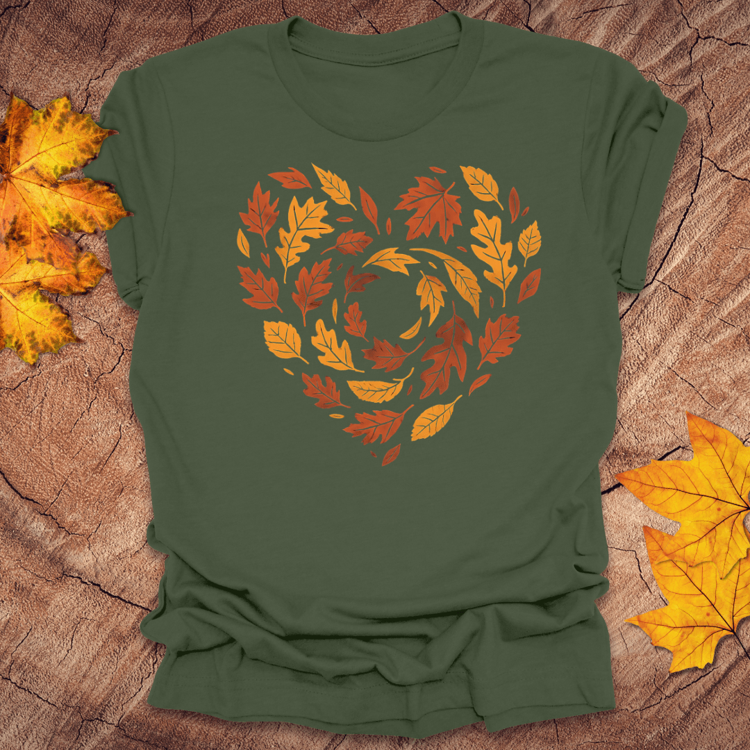 Heart of Leaves Tee - Wandering Owl Adventure Gear