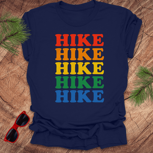 Hike Colorful Tee - Wandering Owl Adventure Gear