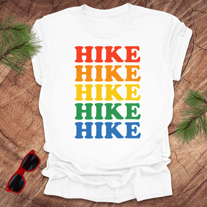 Hike Colorful Tee - Wandering Owl Adventure Gear
