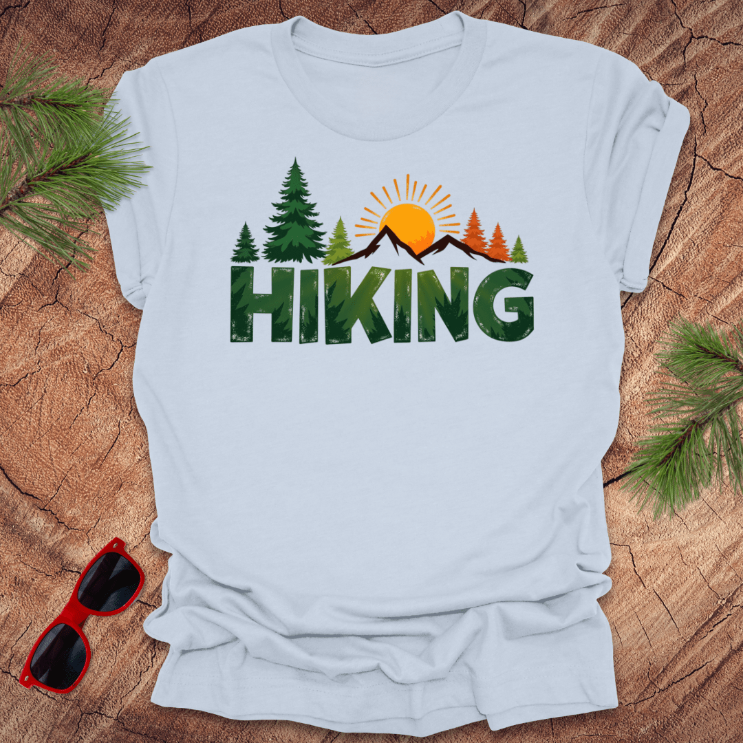 Hiking Sunset Tee - Wandering Owl Adventure Gear