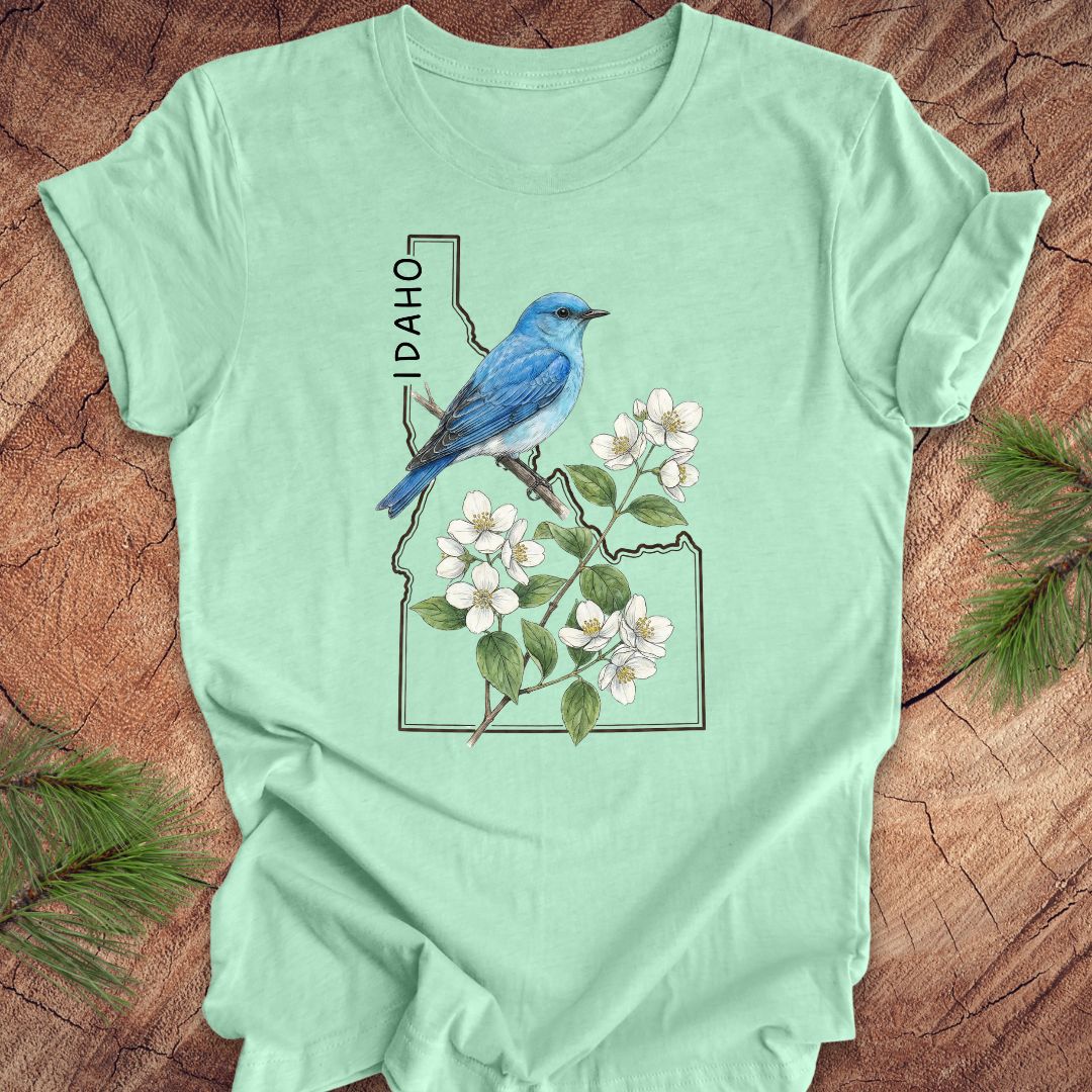 Idaho Mountain Bluebird Tee