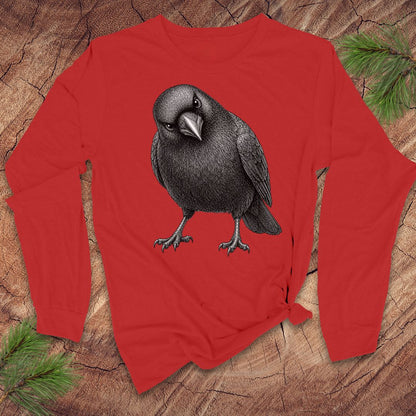 Indignant Crow Long-Sleeve Tee