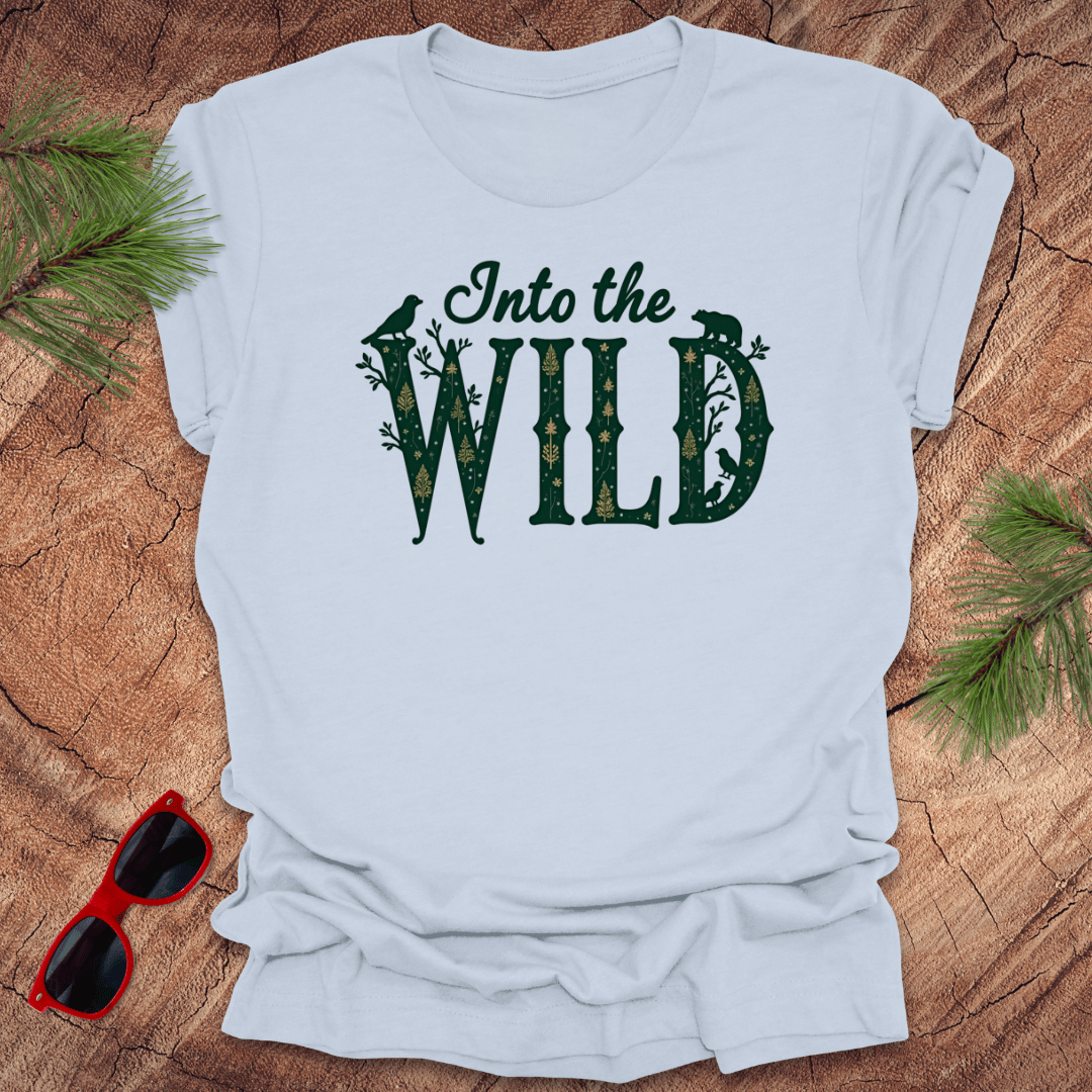 Into the Wild Tee - Wandering Owl Adventure Gear
