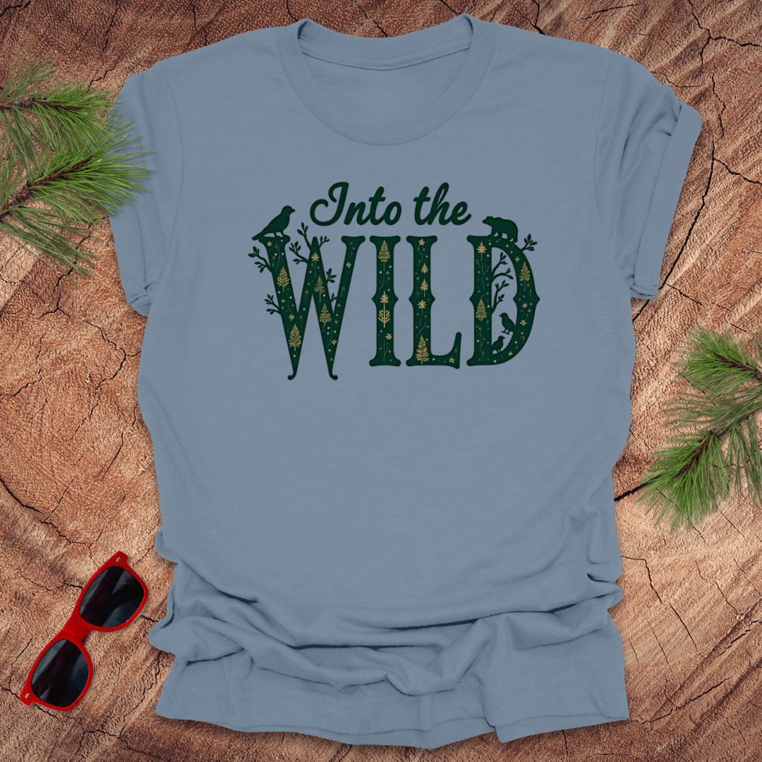 Into the Wild Tee - Wandering Owl Adventure Gear