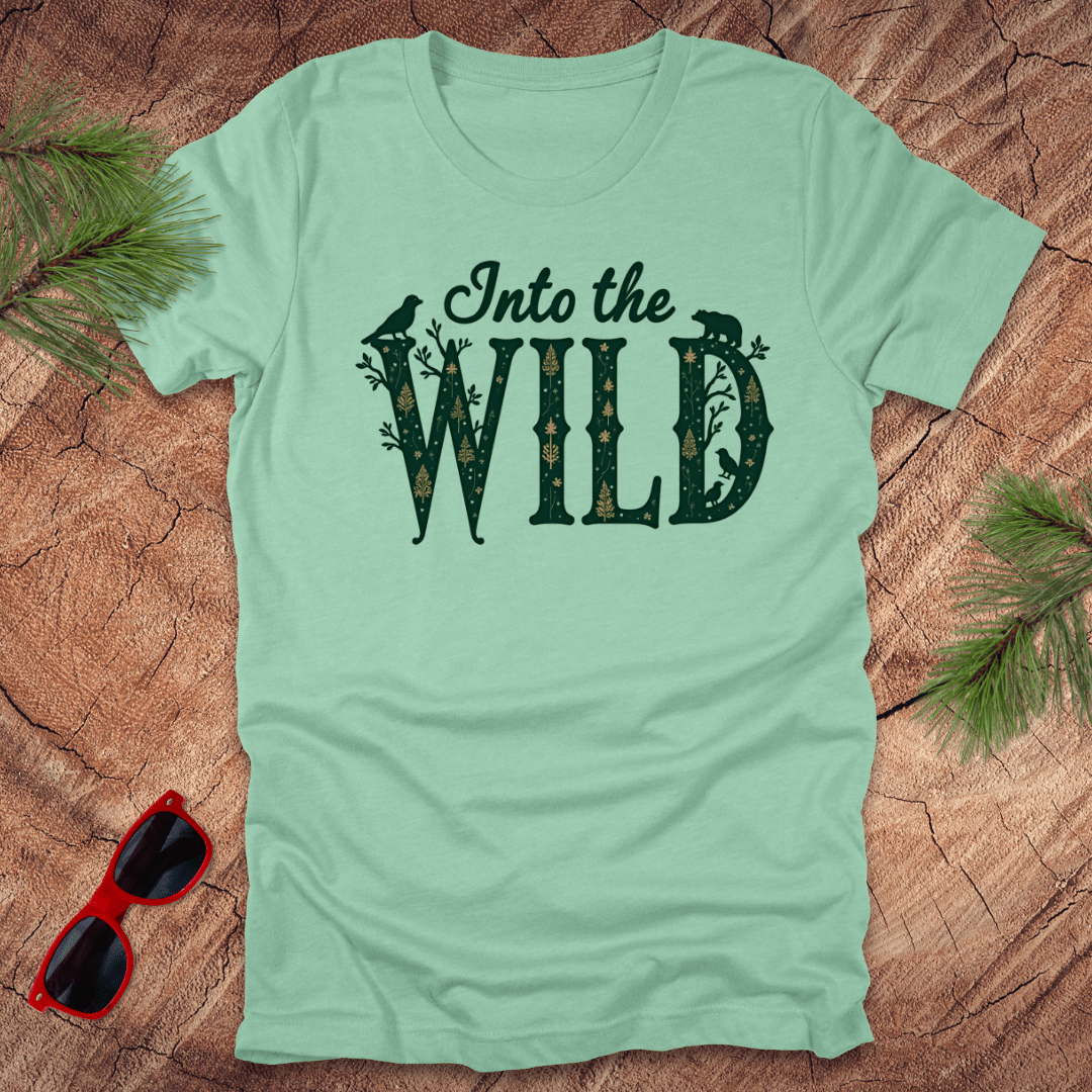 Into the Wild Tee - Wandering Owl Adventure Gear