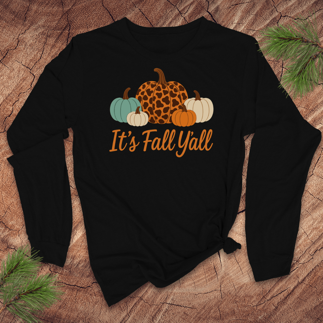 It's Fall Y'all Long-Sleeve Tee
