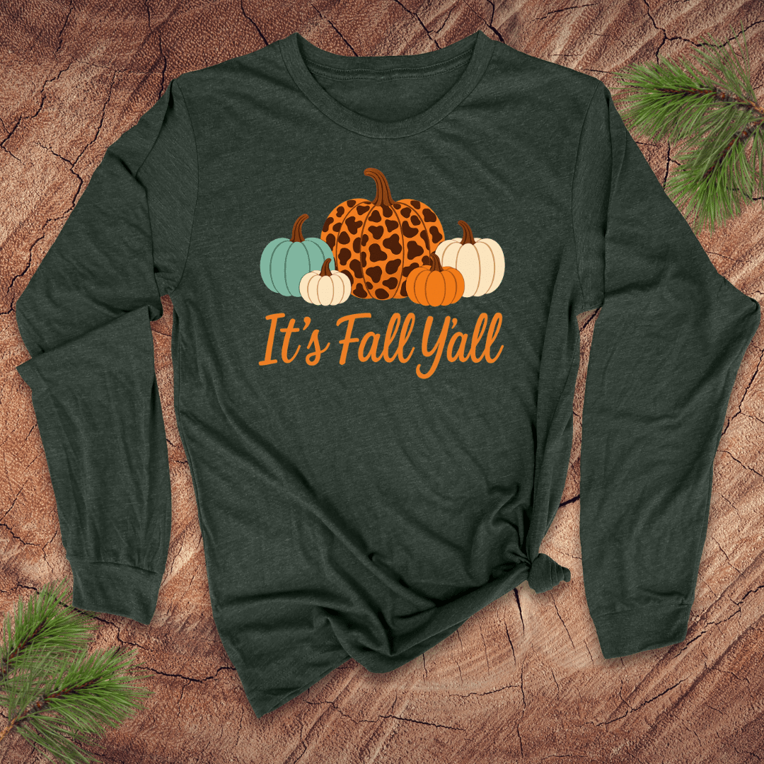 It's Fall Y'all Long-Sleeve Tee