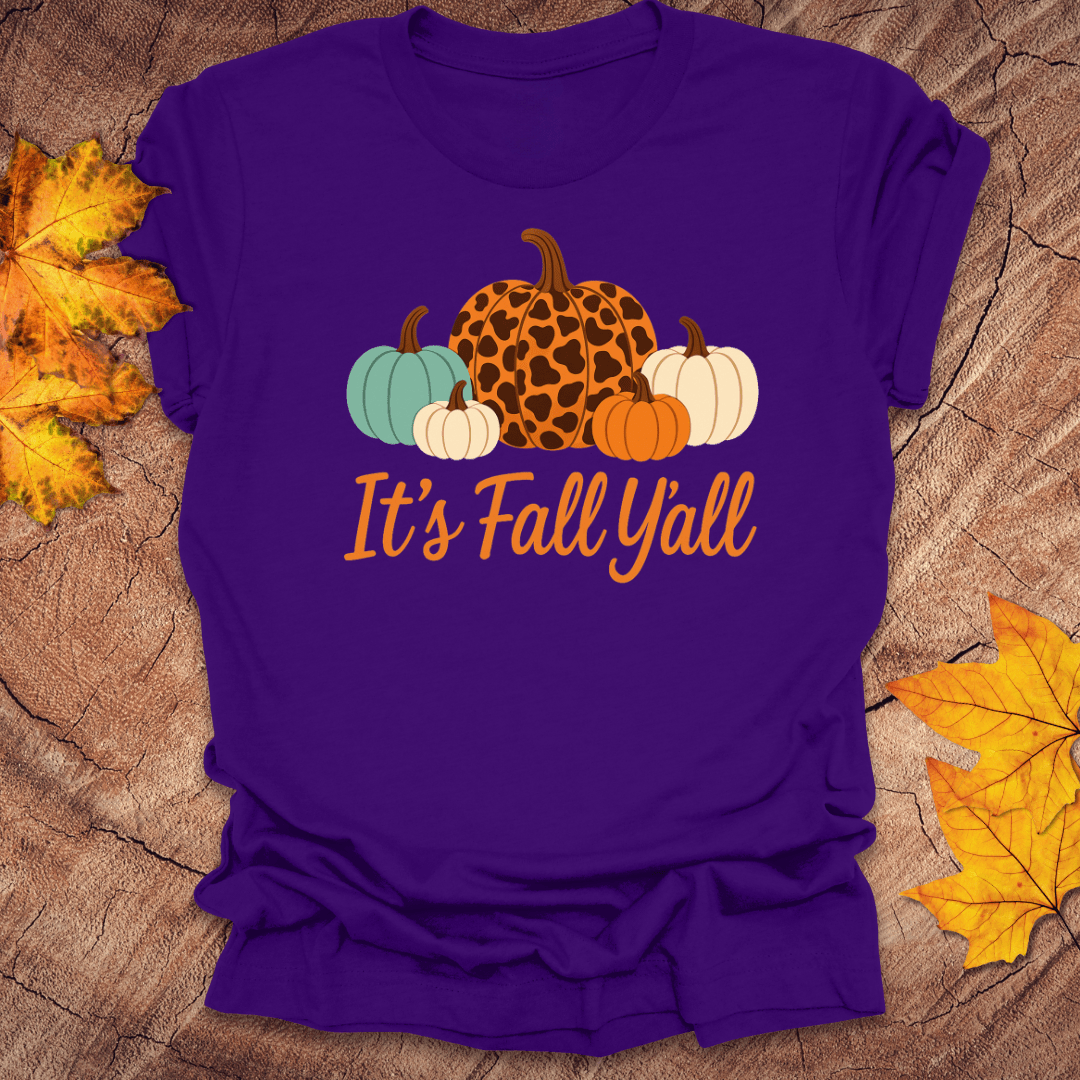 It's Fall Y'all Tee - Wandering Owl Adventure Gear