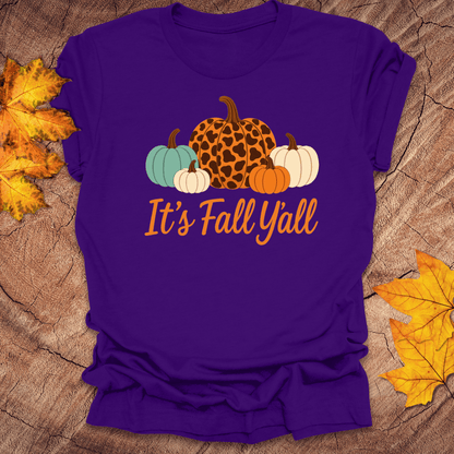 It's Fall Y'all Tee - Wandering Owl Adventure Gear