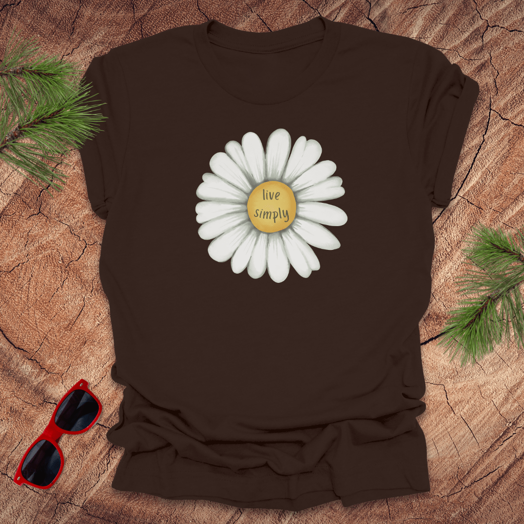 Live Simply Daisy Tee