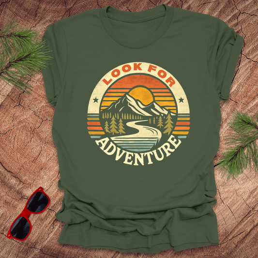 Look For Adventure Tee - Wandering Owl Adventure Gear