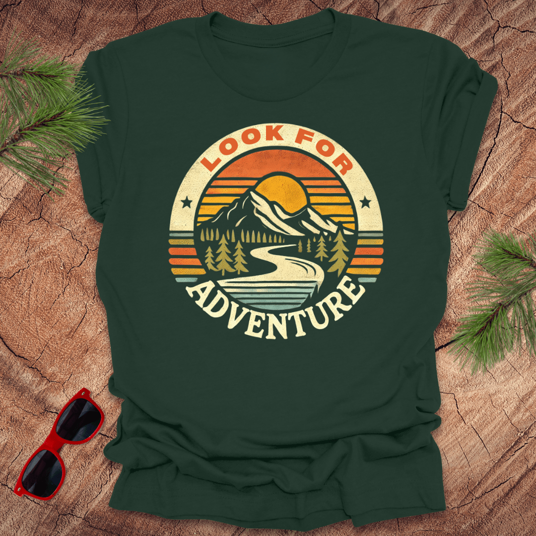 Look For Adventure Tee - Wandering Owl Adventure Gear