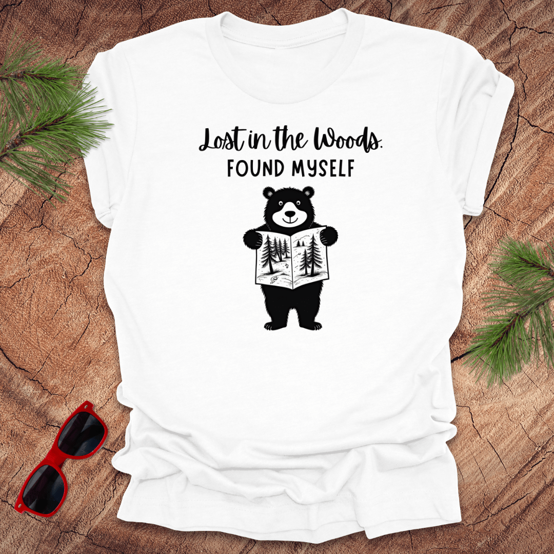 Lost in the Woods Bear Tee - Wandering Owl Adventure Gear