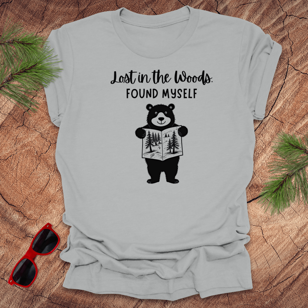 Lost in the Woods Bear Tee - Wandering Owl Adventure Gear