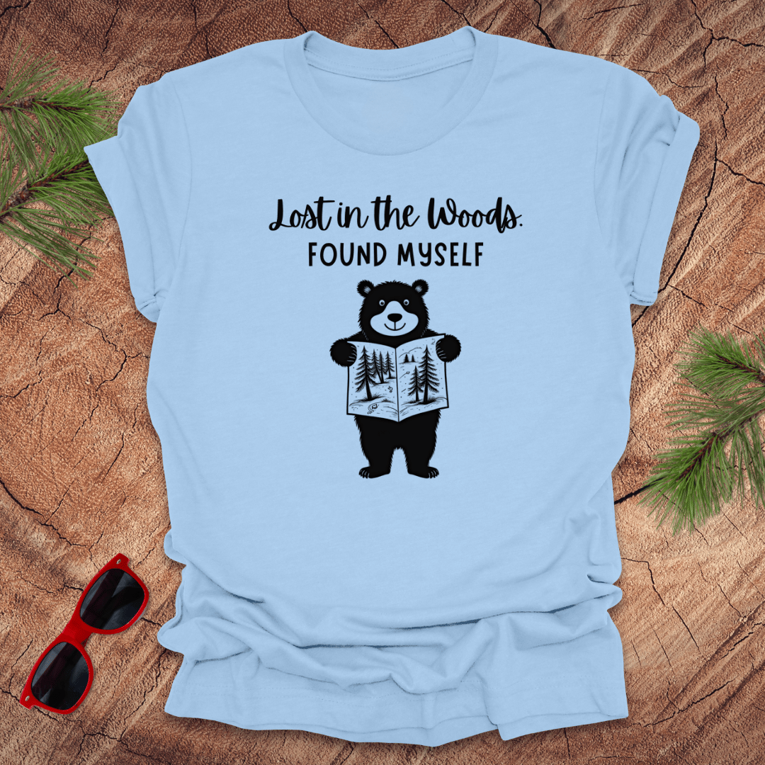 Lost in the Woods Bear Tee - Wandering Owl Adventure Gear
